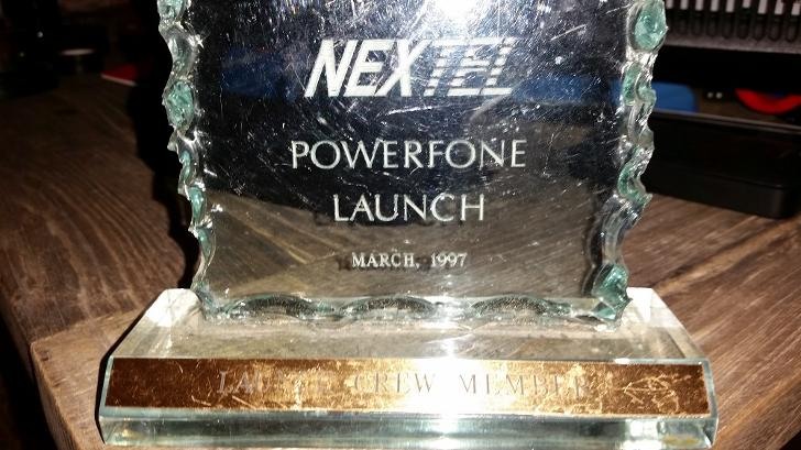 Nextel PowerFone Launch Recognition — Nextel
