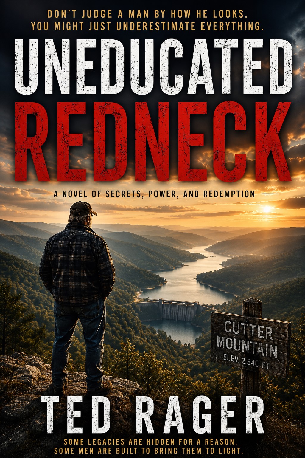 Cover of Uneducated Redneck by Ted Rager